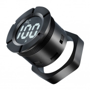 Pirefair Pzem-024A 100A Круговой ЖК-дисплей AC Цифровой амперметр, Спецификация: Закрытая КТ