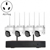 K8204-PE5323-Q6 3,0 млн. Пикселей HD Беспроводная камера NVR Kit, Au Plug
