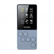 Mrobo C6 8GB FM Радио Приемник MP3 Music Player Голосовая запись Поддержка 64G TF Card E-book - Серый