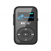 Ruizu X26 Clip Bluetooth 8GB Спорт MP3-плеер Музыкальный рекордер FM Радио Карточка TF поддержки - Голубой