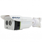 SP-P701E SunEyes Series 720P Водонепроницаемая проводная уличная ИК-камера со степенью защиты IP66, объектив с разрешением 1,0 мегапикселя, поддержка ONVIF и RTSP P2P Plug Play