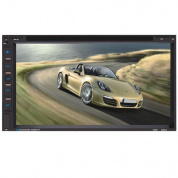 YT-F6081 6.95 -дюймовый автомобильный DVD -плеер mp3 mp4 цифровой сенсорный TFT экран USB SD MMC карт