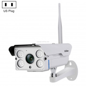 SriHome SH027 3,0 миллиона пикселей 1296P HD наружная IP-камера, поддержка двусторонней связи / обнаружение движения / обнаружение гуманоидов / ночное видение / TF-карта, вилка США