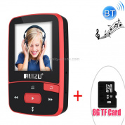 Оригинальный MP3-плеер RUIZU X50 Sport Bluetooth 8 ГБ Clip Mini с поддержкой экрана FM, запись, электронная книга, часы, шагомер