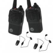 NF-688 Walkie Talkie, встроенный Bluetooth, с наушниками Bluetooth, поддержка 16 каналов, канал сканирования и функция мониторинга, расстояние беспроводной связи: 3-5 км (2 шт. В одной упаковке, цена указана за 2 шт.)