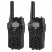 2 предмета T-668 400-470 МГц 1,0-дюймовый ЖК-дисплей 8/20 / 22CHS Walkie Talkie Set