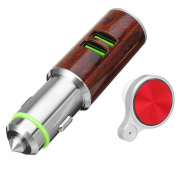 Авто зарядное устройство Dual USB Hammer Порт с Bluetooth и наушником