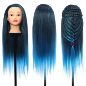 26 Colorful Волосы ВолосыДеятельная тренировка Head Mannequin Salon С Зажим