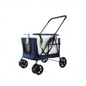Складная Собака корзина Собака Pet Dolly Съемная Сумка Pet Puppy Stroller