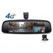 Junsun K757 3 камера 2G + 32 ГБ 4G ADAS FHD 1080P GPS Navi Android Зеркальный рекордер заднего вида Авто Видеорегистратор камера