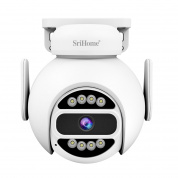 SriHome SH047 4MP IP66 Водонепроницаемая камера ночного видения WiFi HD с функцией обнаружения движения (вилка европейского стандарта)