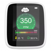 Тестер монитора CO2 DM1308 CO2 CO2 Качество воздуха в помещении 400-5000 обл. Цифровой диоксид диоксида углерода температура Датчик NDIR