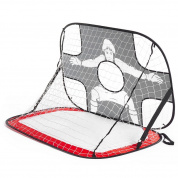 Наружная простая подвижная складная маленькая футбольная цель для детей (лямки)