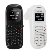 L8Star BM70 300mAh 0,66 дюймов Один SIM-гарнитура Dialer Bluetooth Наушник Mini Card Phone - Белый