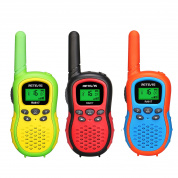 3 шт. / Комплект RETEVIS RA617 0.5W Частота EU PMR446 16CHS Бесплатные дети дети портативные Walkie Talkie