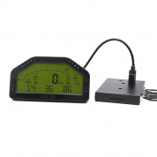 DO908 Bar / PSI KMH / MPH Dash Race Дисплей Провод Жгут проводов Приборная панель LCD Индикатор экрана Водонепроницаемы Полный Датчик Набор Приборная пане