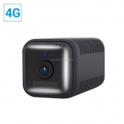 ESCAM G20 4G 1080P Full HD Аккумуляторная IP-камера WiFi, поддержка ночного видения / обнаружения движения PIR / TF-карты / двустороннего звука (черный)