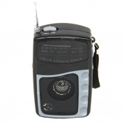 SY-235 Portable FM/AM Radio Pocket Outdoor Hear (Black)