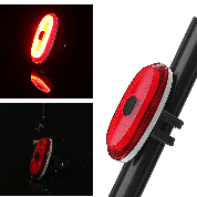 2Pcs ANTUSI A1 IP65 Интеллектуальное ускорение торможения Индукция Режим SOS 180 Прожектор Задняя панель 700mAh Lithium Батарея USB аккумулят