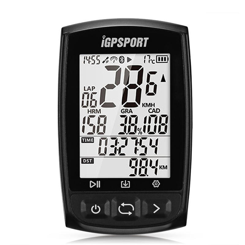 IGPSPORT IGS50E Bluetooth 4.0 Беспроводной велосипедный компьютер GPS ANT + IPX7 Водонепроницаемы Велосипедный спидометр