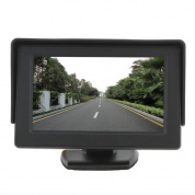 Автомонитор 4.3 дюймов TFT LCD GPS Цвет HD Тень Вид сзади
