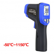 FLUS IR-830 ​​-30 ℃ ~ 1150 ℃ Лазерные инфракрасные термометры круглый лазерный инфракрасный портативный цифровой электронный электронный гигрометр термометр