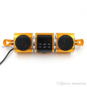 мотоцикл Bluetooth Стерео Водонепроницаемы Динамик MP3-плеер с динамиком FM Радио с LCD Дисплей