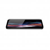 ANYTEK T11 + 9.66 дюймов 2.5D Гнутое стекло Dual Объектив Передняя часть 1080P Задняя часть 720P G Датчик Loop Recording Авто Видеорегистратор