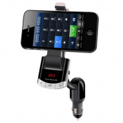 Беспроводной BT8118 MP3-плеер LED передатчик FM с держателем смартфона с Bluetooth