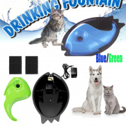 Pet Puppy Электрический Циркуляционный Питьевой Воды Фонтан Waterer Чаша Цикл Питателя Собака Кот