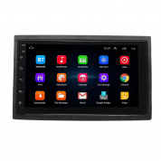 Универсальный сенсорный экран 2G + 32G Android 8,0 Авто Радио Стерео Авто GPS навигация Wifi 7-дюймовый