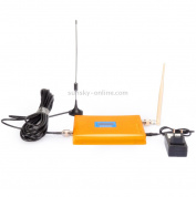 Mobile LED DCS 1800MHz усилитель сигнала / повторитель сигнала с присоской антенной (золотой)