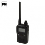 NF-368 Walkie Talkie с FM-радио и двухдиапазонным режимом ожидания, поддержка 99 каналов памяти, диапазон частот: 400-470 МГц (черный)