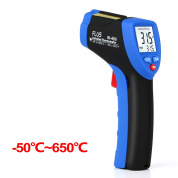 FLUS IR-806 -50 ℃ ~ 650 ℃ Цифровой инфракрасный неконструктурный портативный портативный электронный наружный термометр
