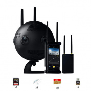 Insta360 PRO 2 Farsight Professional 360 8K 3D Sport камера с 7 картами памяти и считывателем.