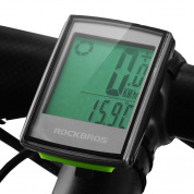 ROCKBROS BC18 2.2in 18 Функции Беспроводной велосипедный компьютер Водонепроницаемы LCD Велосипедный спидометр Одометр MTB Аксессуары