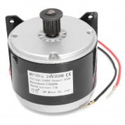 24V 17A 300W 2750RPM Brushed Electric Мотор Для E Bike Scooter