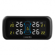Система контроля давления в шинах U903e автомобиля TPMS прикуриватель источник питания с 4 внешним датчиком