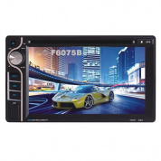 f6075b 6.2 дюйма 2 дин экран автомобиля DVD стерео MP3-плеер Bluetooth сенсорный TFT AUX считывателями карт SD MMC универсальных