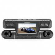 KELIMA Dual Объектив Авто Видеорегистратор 1080P Полный HD 2.7 дюймов Ведущий рекордер 360 градусов Ротаtable