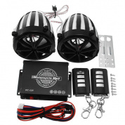 2.5inch мотоцикл Аудио Stereo FM MP3 Усилитель Динамик Противоугонная сигнализация USB 12V