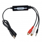 EZCAP216 USB Audio Capture, формат записи: волна / mp3