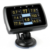 Ancel A501 OBD2 HUD Дисплей Спидометр Расход топлива Температура Авто Диагностический сканер