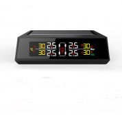Монитор система для автомобиля JUNSUN TM201 Colorful Digital Солнечная TPMS Давление в шинах