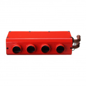 12V 24V Universal Авто 4-портовый утюг Compact Нагреватель Выключатель скорости вращения вентилятора дефростера