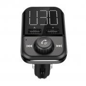 Цветной экран Quelima BT72 Bluetooth MP3 Авто FM-передатчик Авто Bluetooth QC3.0 Быстрая зарядка Handsfree