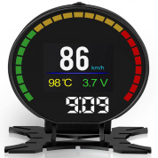 GEYIREN P15 HUD Auto Hud Port Авто Head-Up Дисплей Экран с предупреждением о превышении скорости