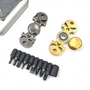 MATEMINCO Многофункциональный Череп Metalen Fingertip Gyro Creative EDC Ремонт счетчика Инструмент