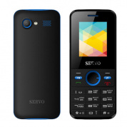 SERVO V8240 1.77 дюймов 1500mAh GPRS Вибрация вне FM Радио Двойная SIM-карта Мобильный телефон - Черный Синий