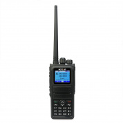 RETEVIS RT84 5W 136-174 МГц + 400-480 МГц 3000CHS Двухдиапазон DMR Цифровой / аналоговый двухсторонний радио Walkie Talkie (черный)